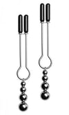 Adorn Triple Bead Nipple Clamp Set - TruLuv Novelties