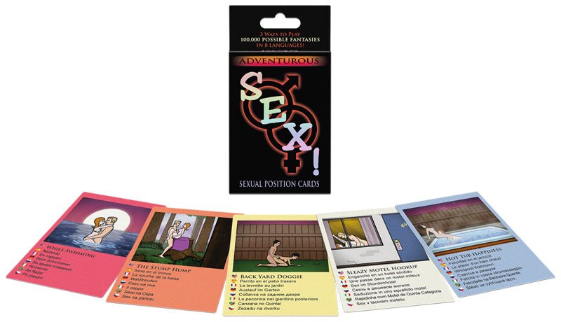 Adventurous Sex! - Card Game - TruLuv Novelties