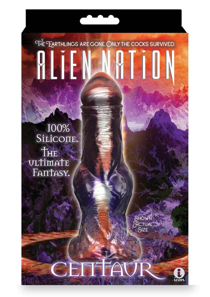 Alien Nation Centaur Silicone Creature Dildo - Copper - TruLuv Novelties