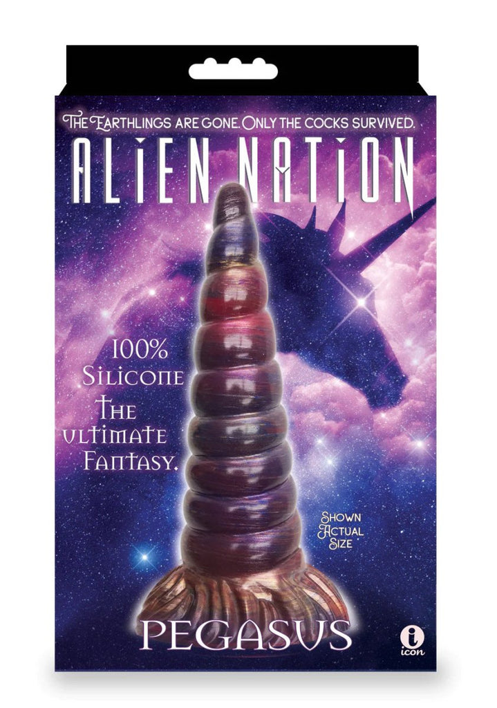 Alien Nation Pegasus Silicone Creature Dildo - Copper - TruLuv Novelties