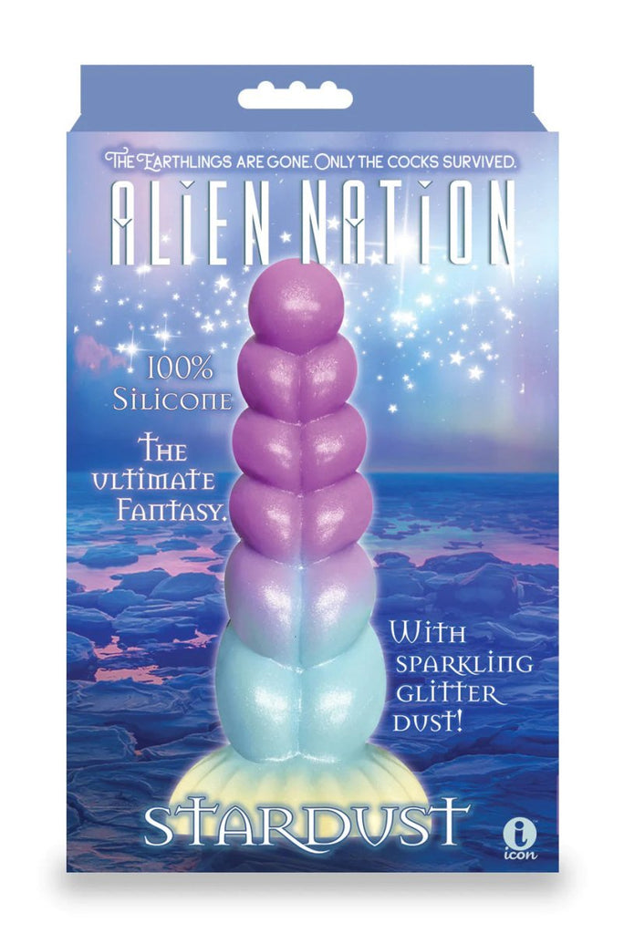 Alien Nation Stardust Silicone Creature Dildo - Multicolor - TruLuv Novelties