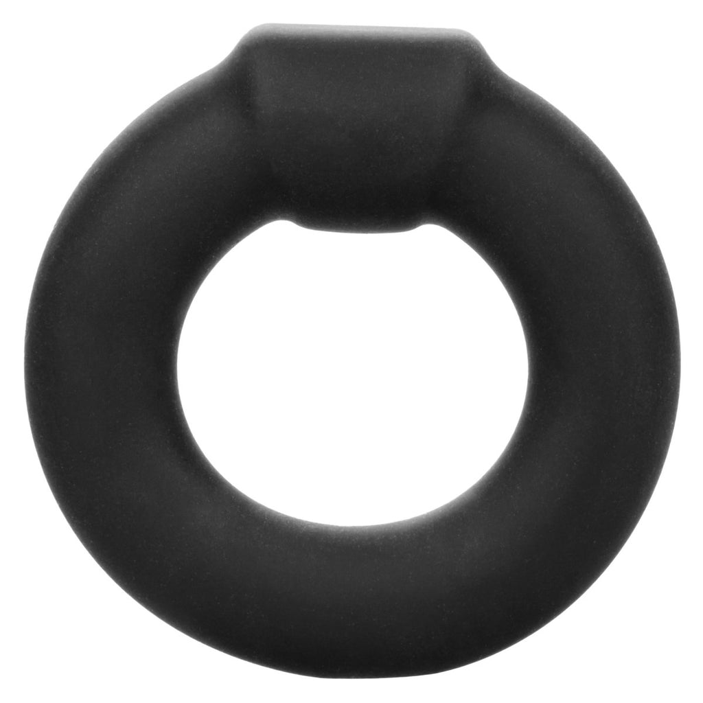 Alpha Liquid Silicone Optimum Ring - Black - TruLuv Novelties