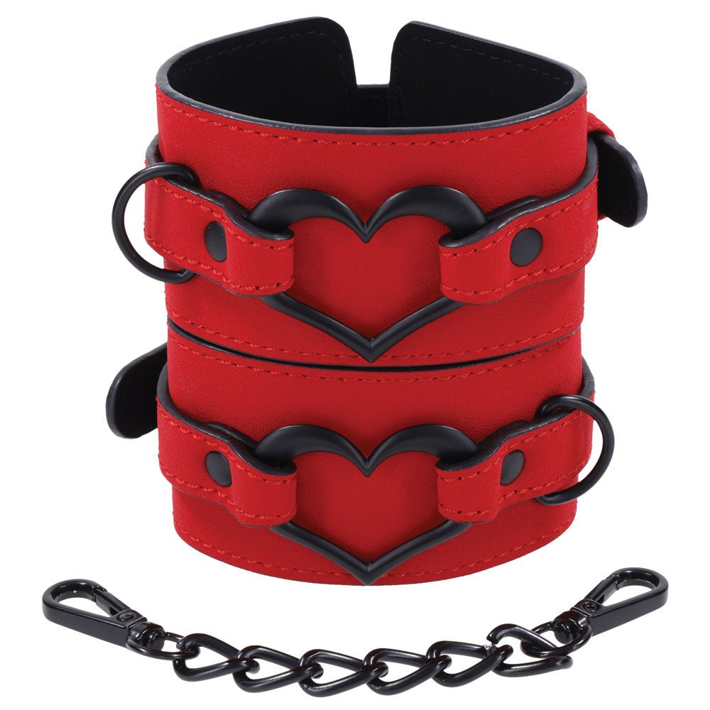 Amor Handcuffs - Red - TruLuv Novelties