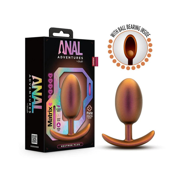 Anal Adventures Matrix Neutron Plug Cosmic Copper - TruLuv Novelties