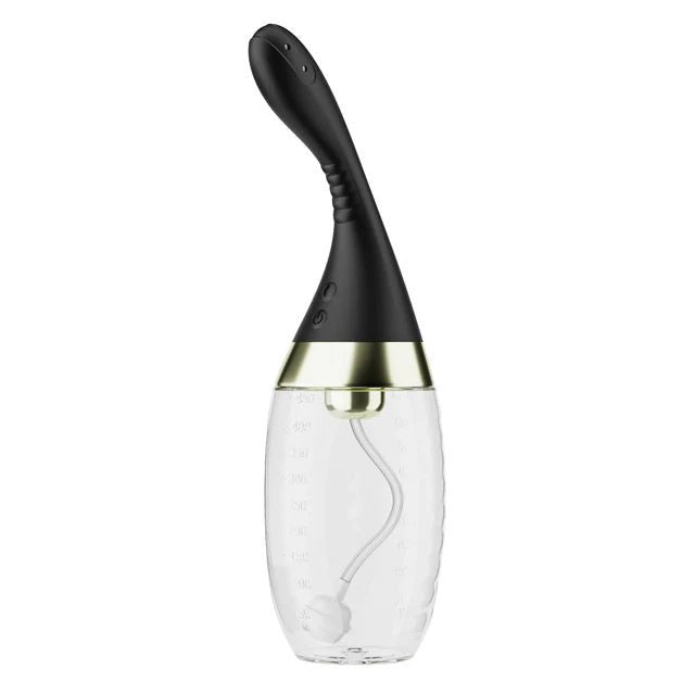 Anal Adventures Platinum - Aqua Jet - Black - TruLuv Novelties