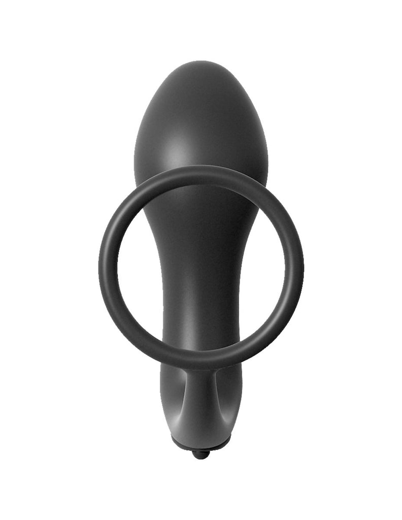 Anal Fantasy Collection Ass Gasm Cockring Vibrating Plug - TruLuv Novelties