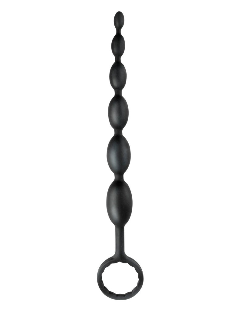 Anal Fantasy Collection First Time Fun Beads - Black - TruLuv Novelties
