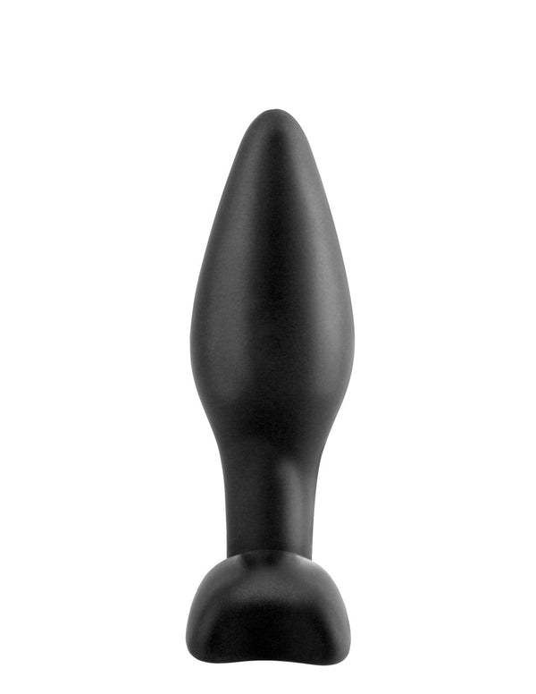 Anal Fantasy Collection Mini Silicone Plug - Black - TruLuv Novelties