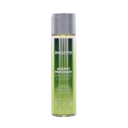 Anoint Parumery - Lime Infused Coconut Massage Oil 4oz - TruLuv Novelties