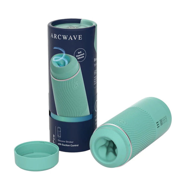Arcwave Pow Silicone Stroker with Suction Control Mint - TruLuv Novelties