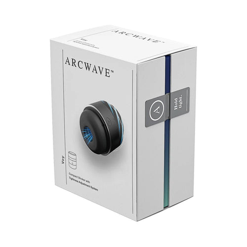 Arcwave Voy Compact Stroker With Tightness Adjustment System Black - TruLuv Novelties