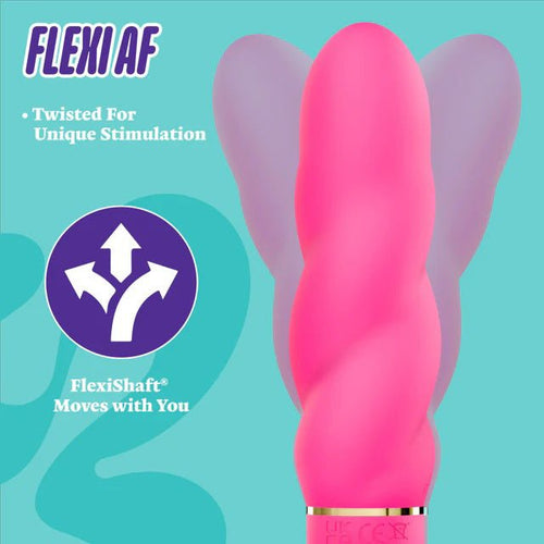 Aria - Amazing Af 2.0 - Rechargeable Vibe - Fuchsia - TruLuv Novelties