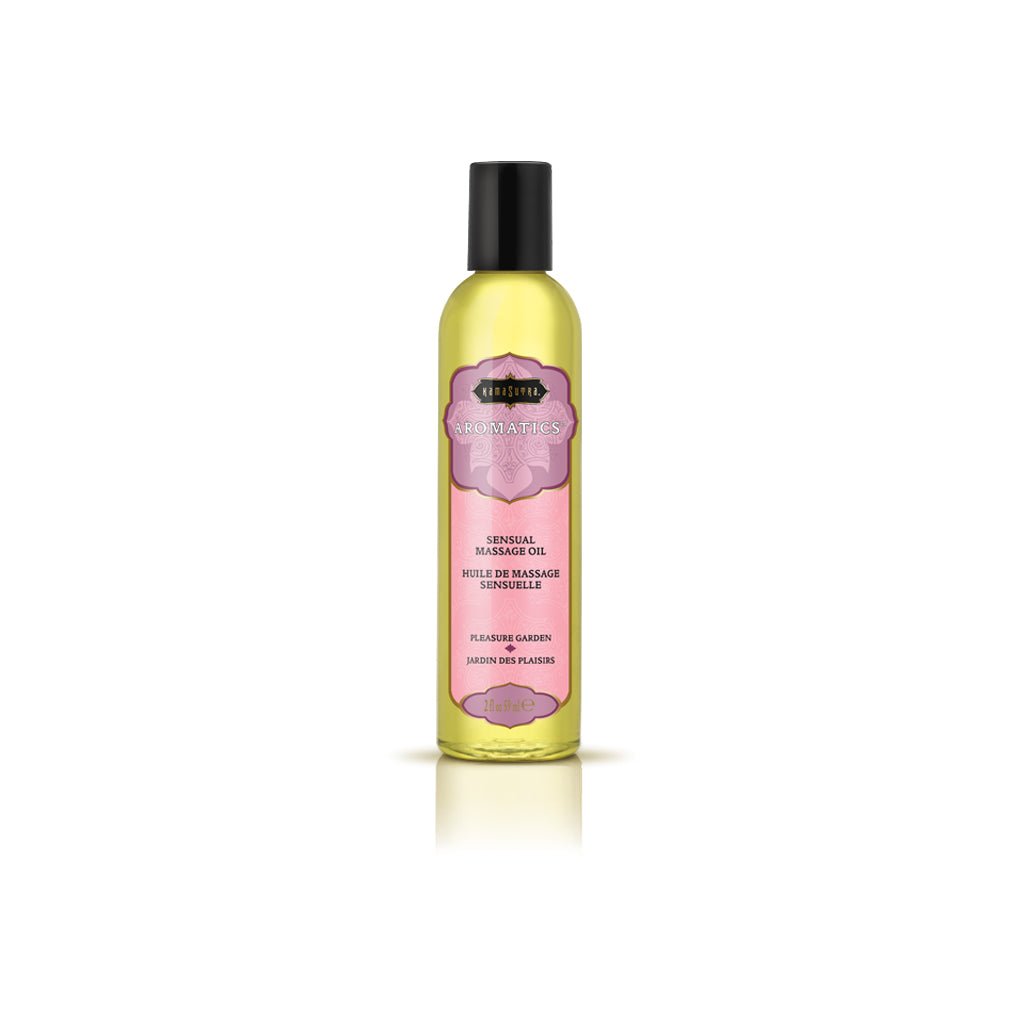 Aromatics Massage Oil - Pleasure Garden - 2 Fl Oz - TruLuv Novelties