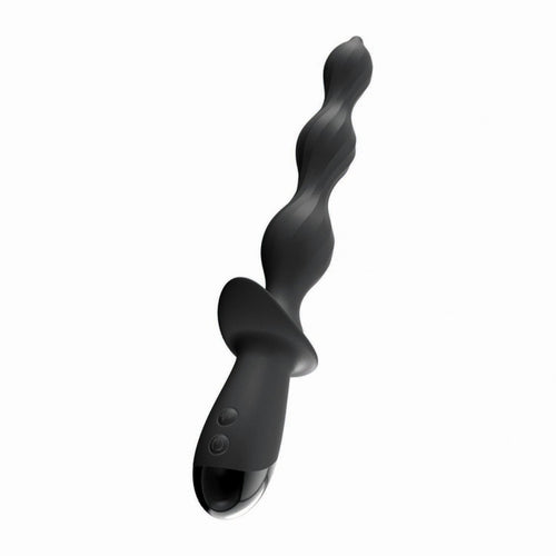 Ass - Sation Deep Dive Contoured Wand - Black - TruLuv Novelties