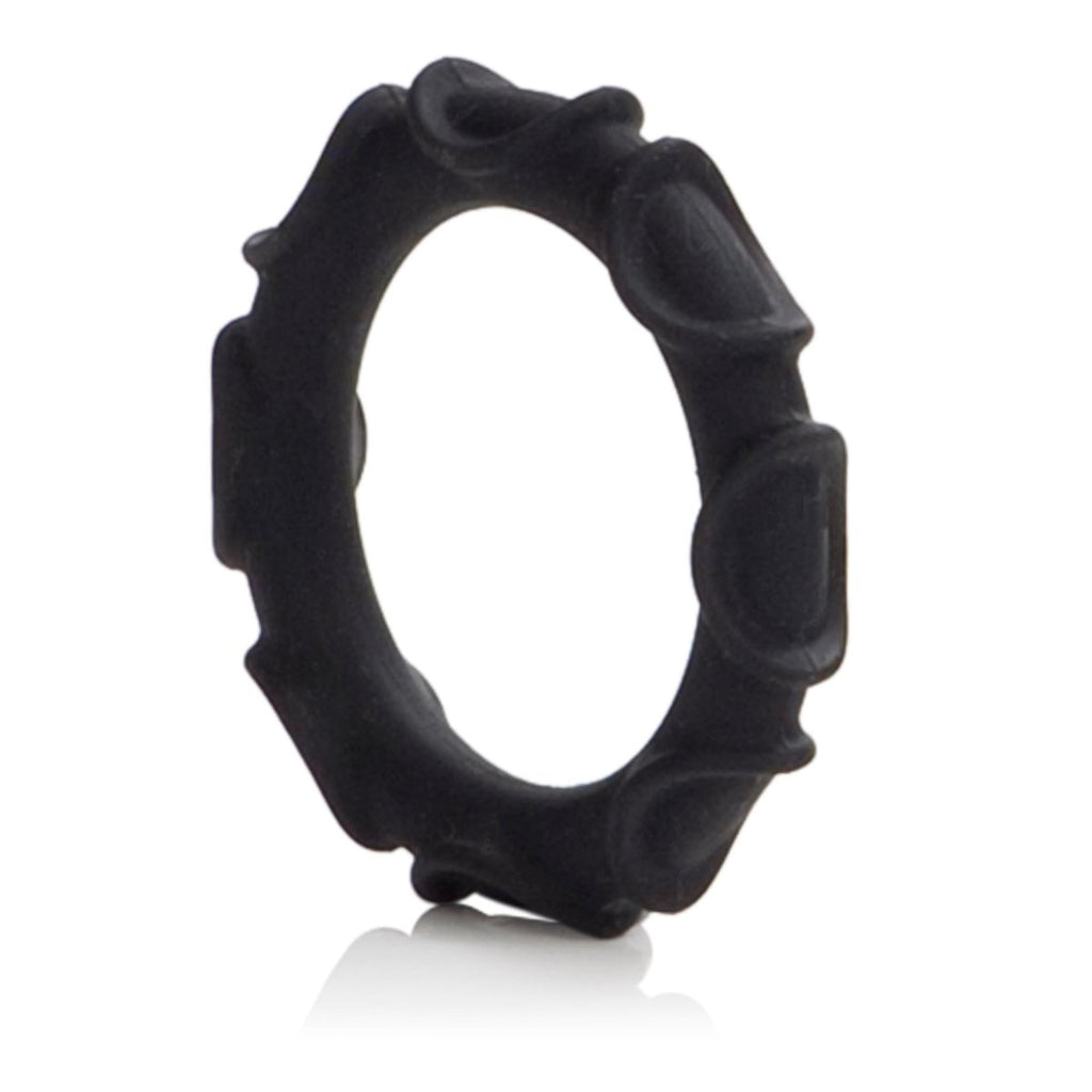 Atlas Silicone Ring - Black - TruLuv Novelties