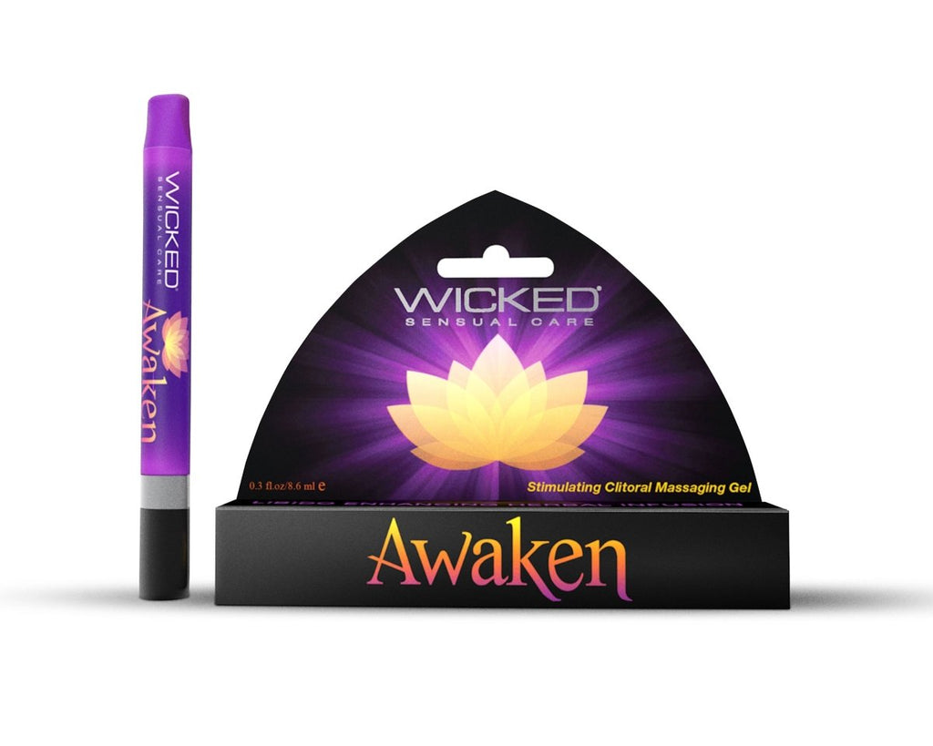 Awaken Stimulating Clitoral Massaging Gel - 0.3 Fl. Oz. - TruLuv Novelties