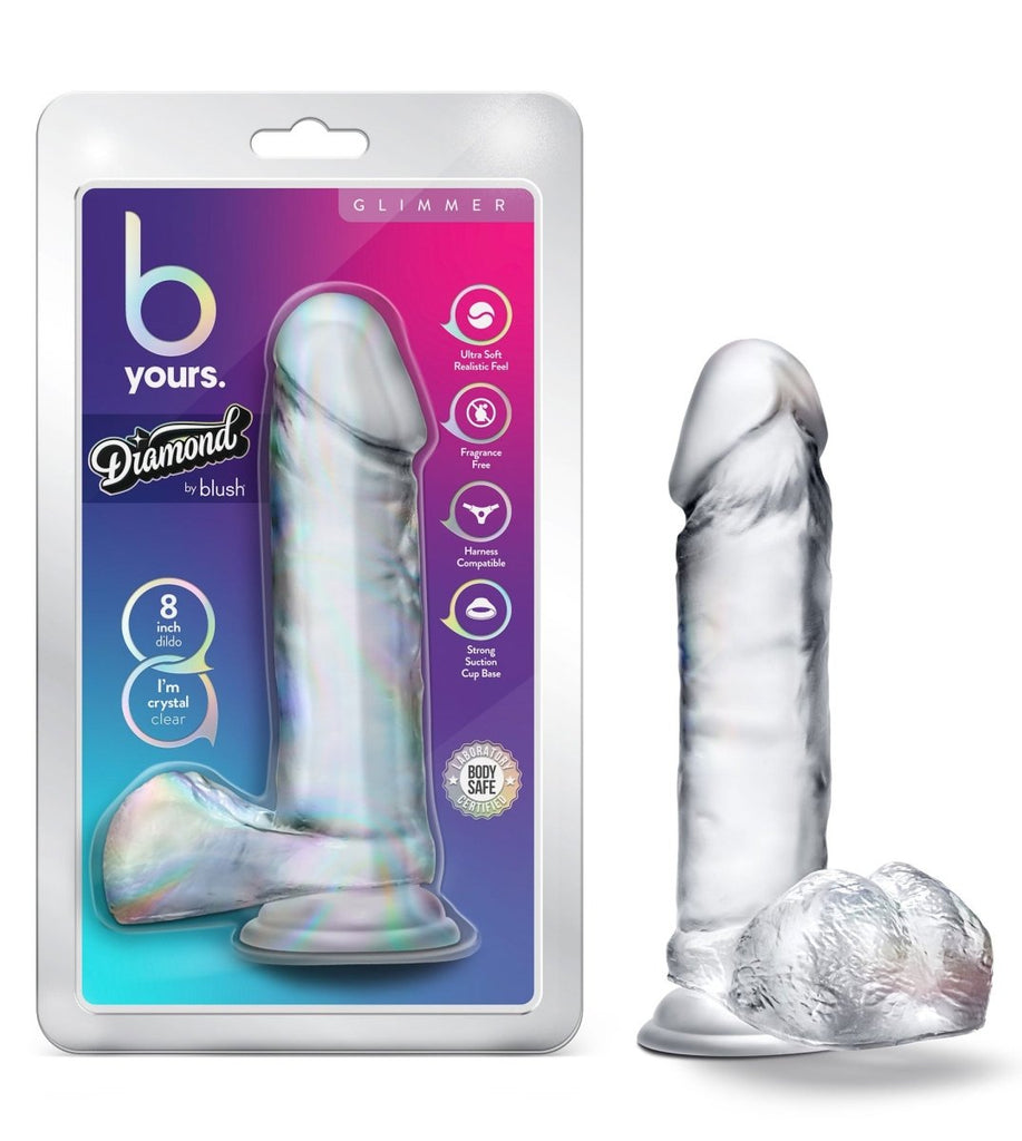B Yours Diamond - Glimmer - Clear - TruLuv Novelties