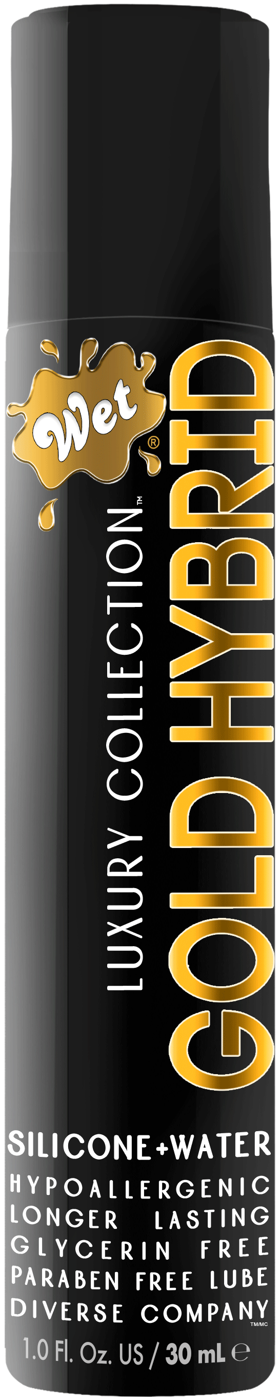 Wet Gold Hybrid Water Silicone Blend - 1 Fl. Oz.