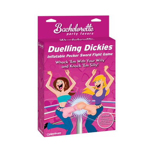 Bachelorette Party Favors Dueling Dickies Inflatable Pecker Sword Fight Game - TruLuv Novelties