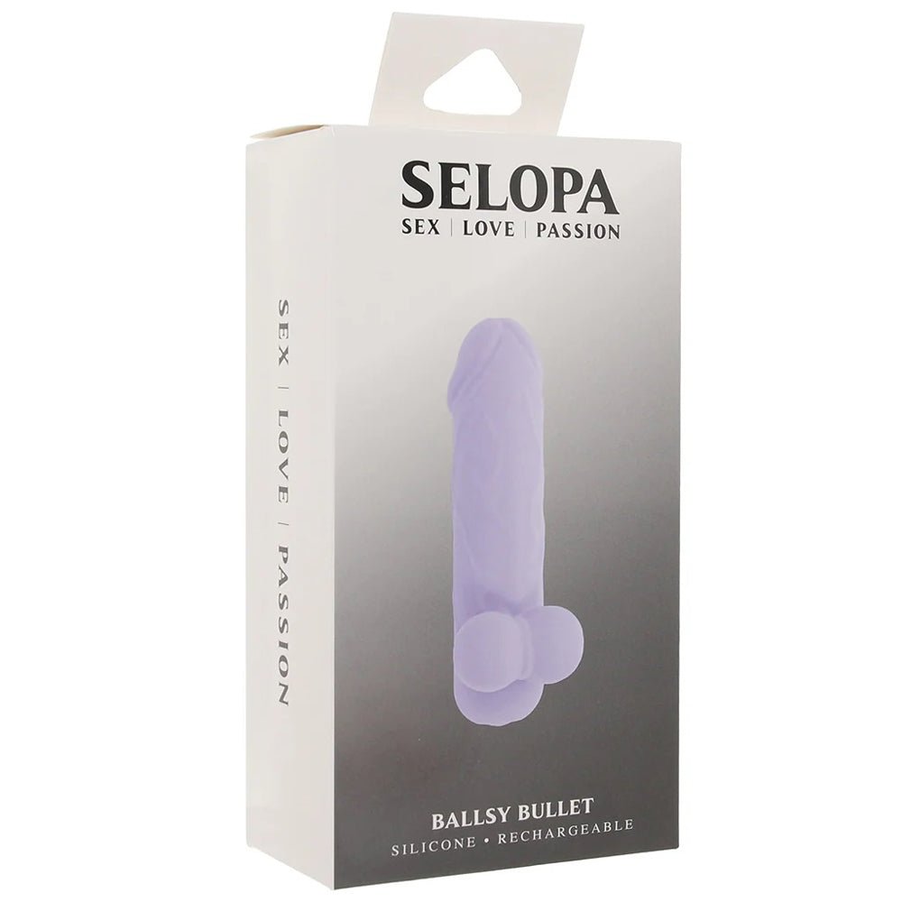 Ballsy Bullet - Purple - TruLuv Novelties