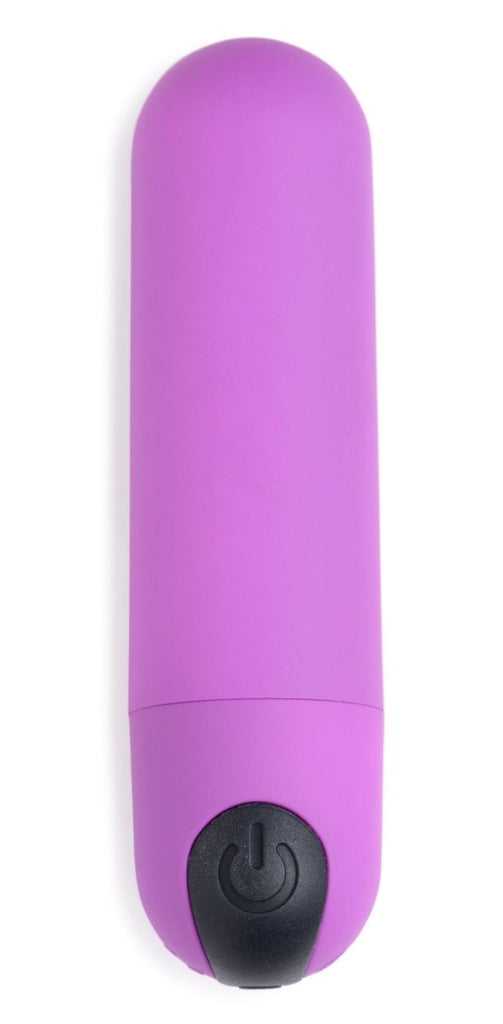 Bang Vibrating Bullet With Remote Control - Purple - TruLuv Novelties