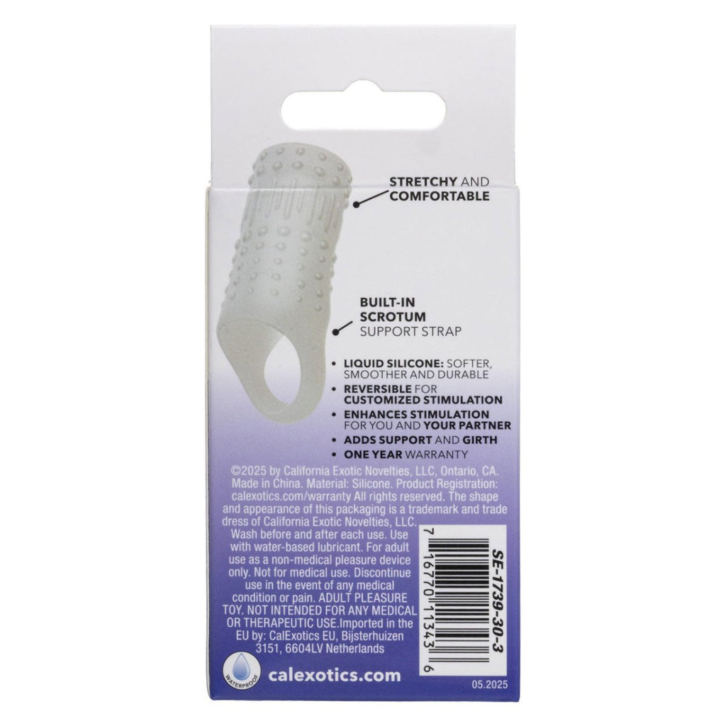 Basic Essentials Liquid Silicone Stimulation Enhancer - Clear - TruLuv Novelties