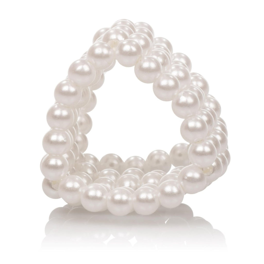 Basic Essentials Pearl Stroker Beads - Small - TruLuv Novelties