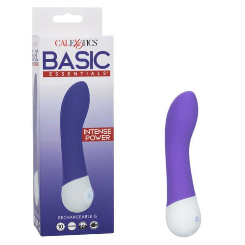 Basic Essentials Rechargeable G - Purple - TruLuv Novelties