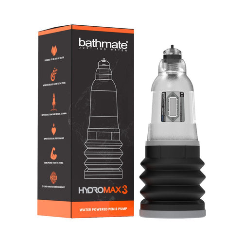 Bathmate Hydromax 3 Clear - TruLuv Novelties