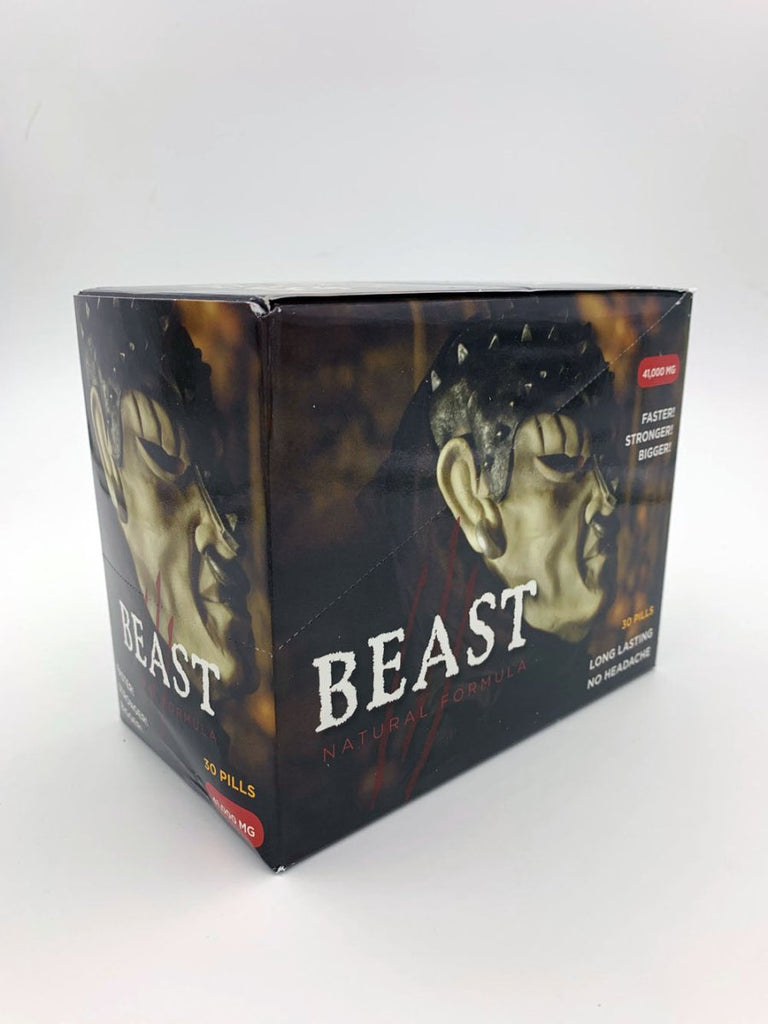 Beast Box Male Sexual Enhancement 30ct Display - TruLuv Novelties