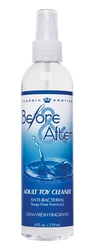Before and After Toy Cleaner 8 Oz - TruLuv Novelties