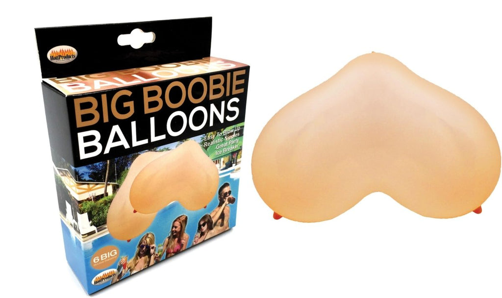 Big Boobie Balloons - 6 Pcs. - TruLuv Novelties