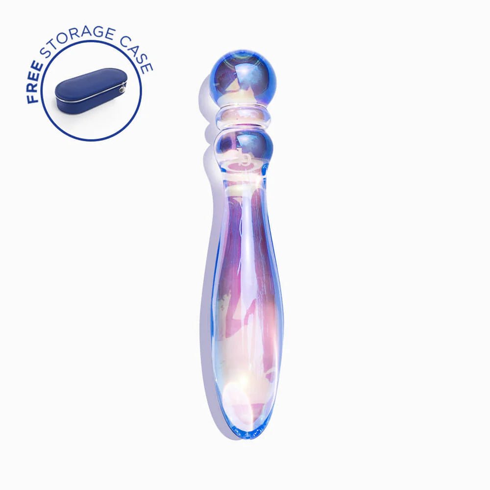Biird Cecii Beaded Glass Dildo - TruLuv Novelties