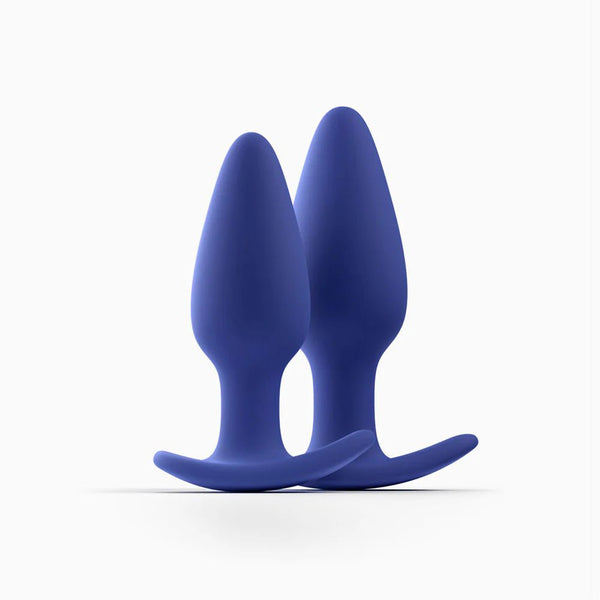 Biird Regii 2 - Piece Anal Plug Set Blue - TruLuv Novelties