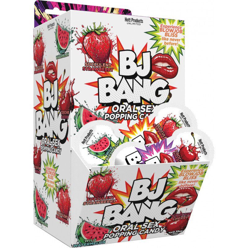 Bj Bang - Oral Sex Popping Candy Display - TruLuv Novelties