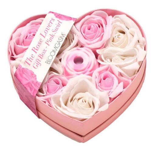 Bl the Rose Lovers Gift Box - Pink Swirl - TruLuv Novelties