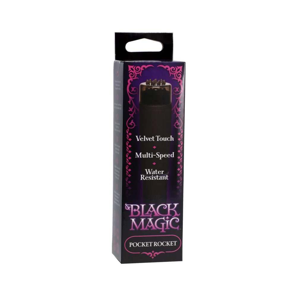 Black Magic Pocket Rocket Massager - TruLuv Novelties