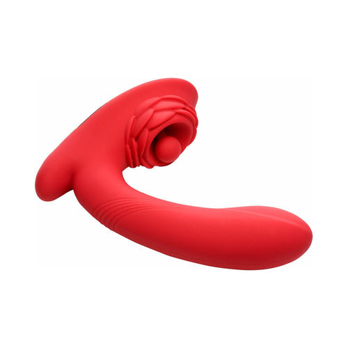 Bloomgasm Petal Twirl Clit Massaging Silicone Vibrator - TruLuv Novelties