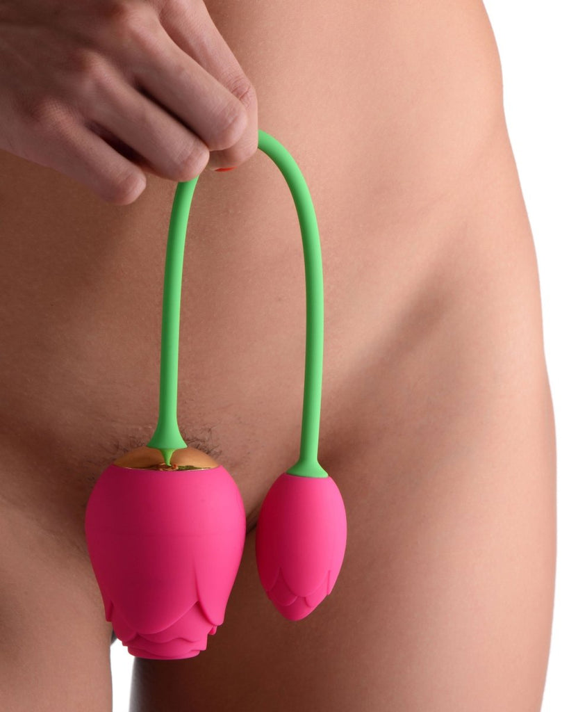 Bloomgasm Rose Duet - Sucking Rose and Vibrating - Rosette - TruLuv Novelties