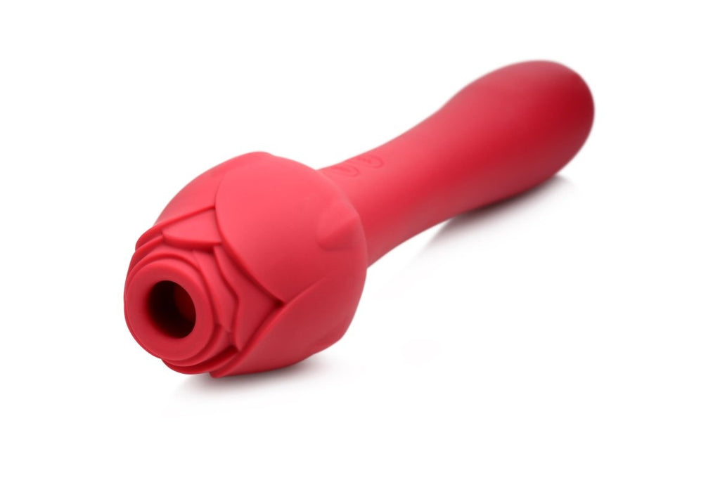 Bloomgasm - Sweet Heart Rose 5x Suction Rose and 10x Vibrator - Pink - TruLuv Novelties