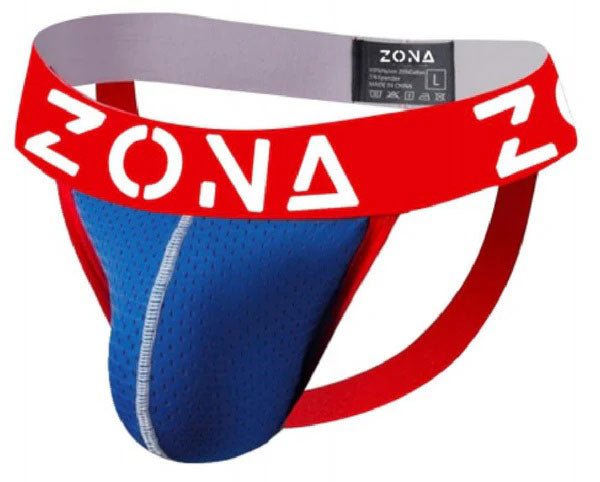 Blue Rush Jockstrap - Medium - TruLuv Novelties