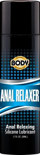 Body Action Anal Relaxer Silicone Lubricant 1.7 Oz - TruLuv Novelties