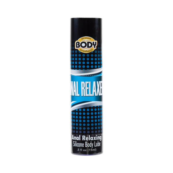 Body Action Anal Relaxer Silicone Lubricant .5oz Bottle - TruLuv Novelties