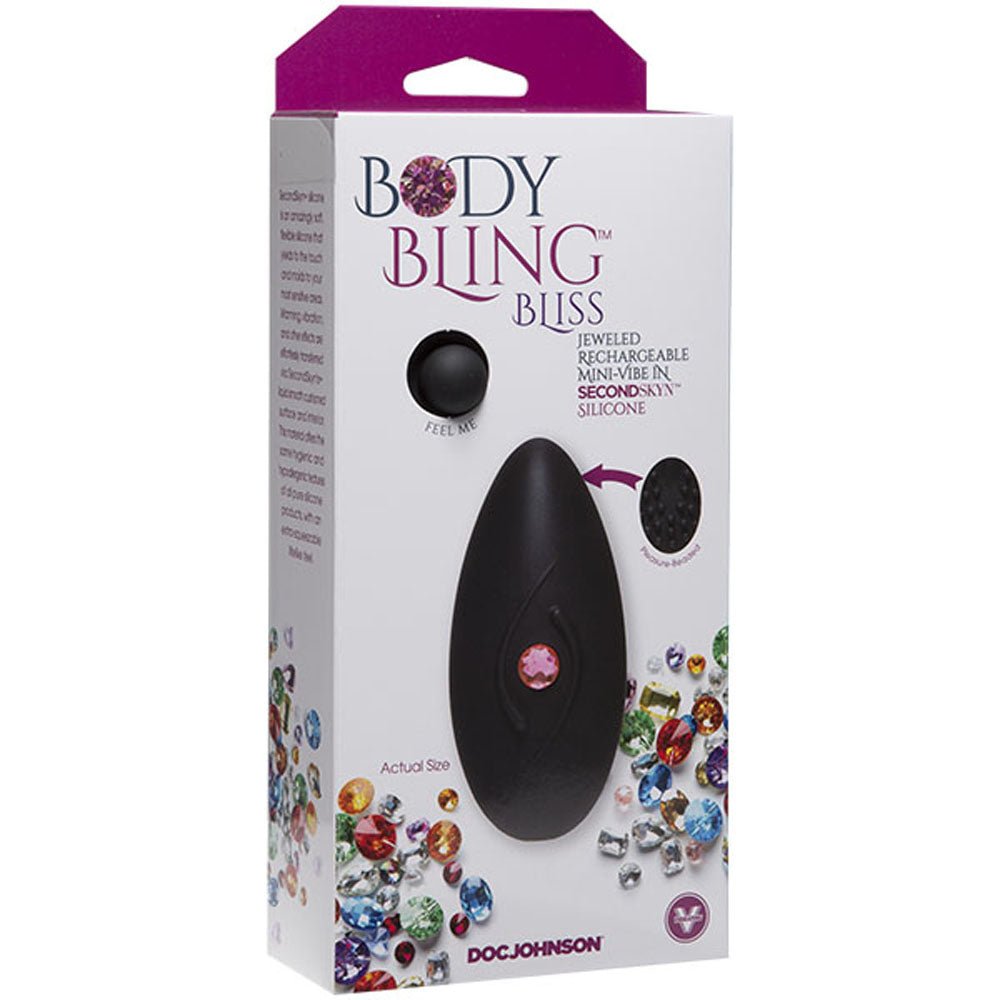 Body Bling - Clit Caress Mini-Vibe in Second Skin Silicone - TruLuv Novelties