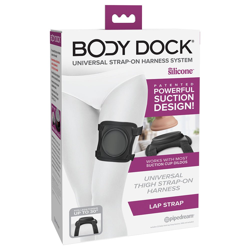 Body Dock Lap Strap Silicone Strap - On Thigh Harness - TruLuv Novelties