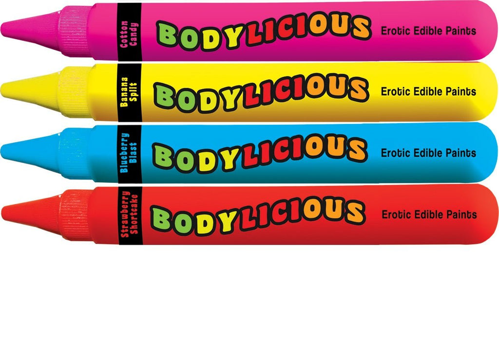 Bodylicious Edible Body Pens - 4pk. - Assorted Flavors - TruLuv Novelties