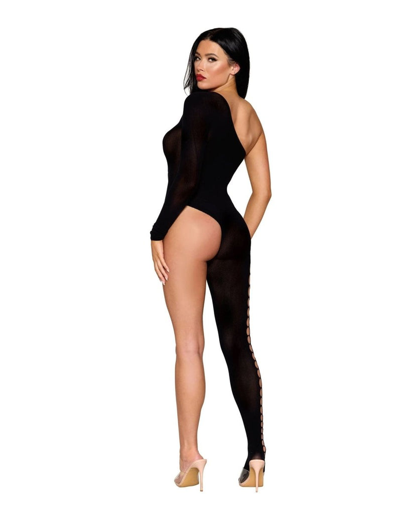 Bodystocking Dmnd - One Size - Black - TruLuv Novelties