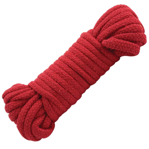 Bondage Rope - Cotton - Japanese Style - Red - TruLuv Novelties