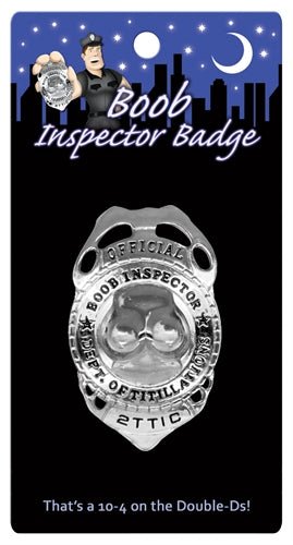 Boob Inspector Badge - TruLuv Novelties