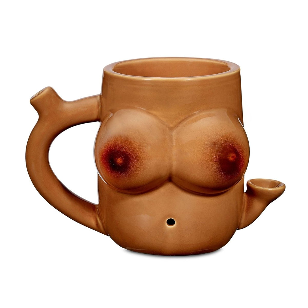 Boob Pipe Mug - People of Color - TruLuv Novelties